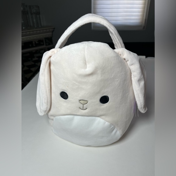 NWT squishmallow Easter basket. Valentina is a super cute bunny! - Picture 3 of 12